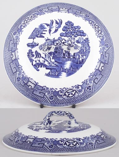 Vegetable Dish Cover c1950s